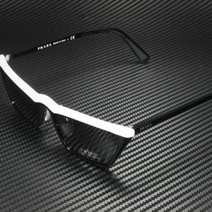 Prada Women's Black Grey and White Sunglasses!